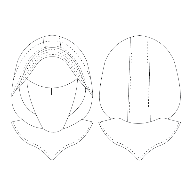 ninja mask template