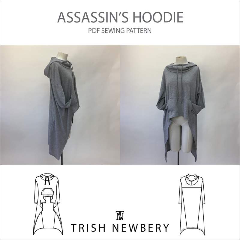 Assassin's Creed Inspired Hood Sewing Pattern