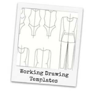 Print At Home Working Drawing Template