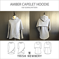 Amber Capelet Capulet Hoodie PDF Sewing Pattern