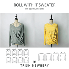 Roll With It Sweater PDF Sewing Pattern